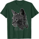 Cat Polygon Animal Geometric Art Cat T-Shirt - T-Shirt | Forest