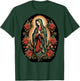 Our Lady De Guadalupe Sant Mary Back Print Christians T-Shirt - T-Shirt | Forest