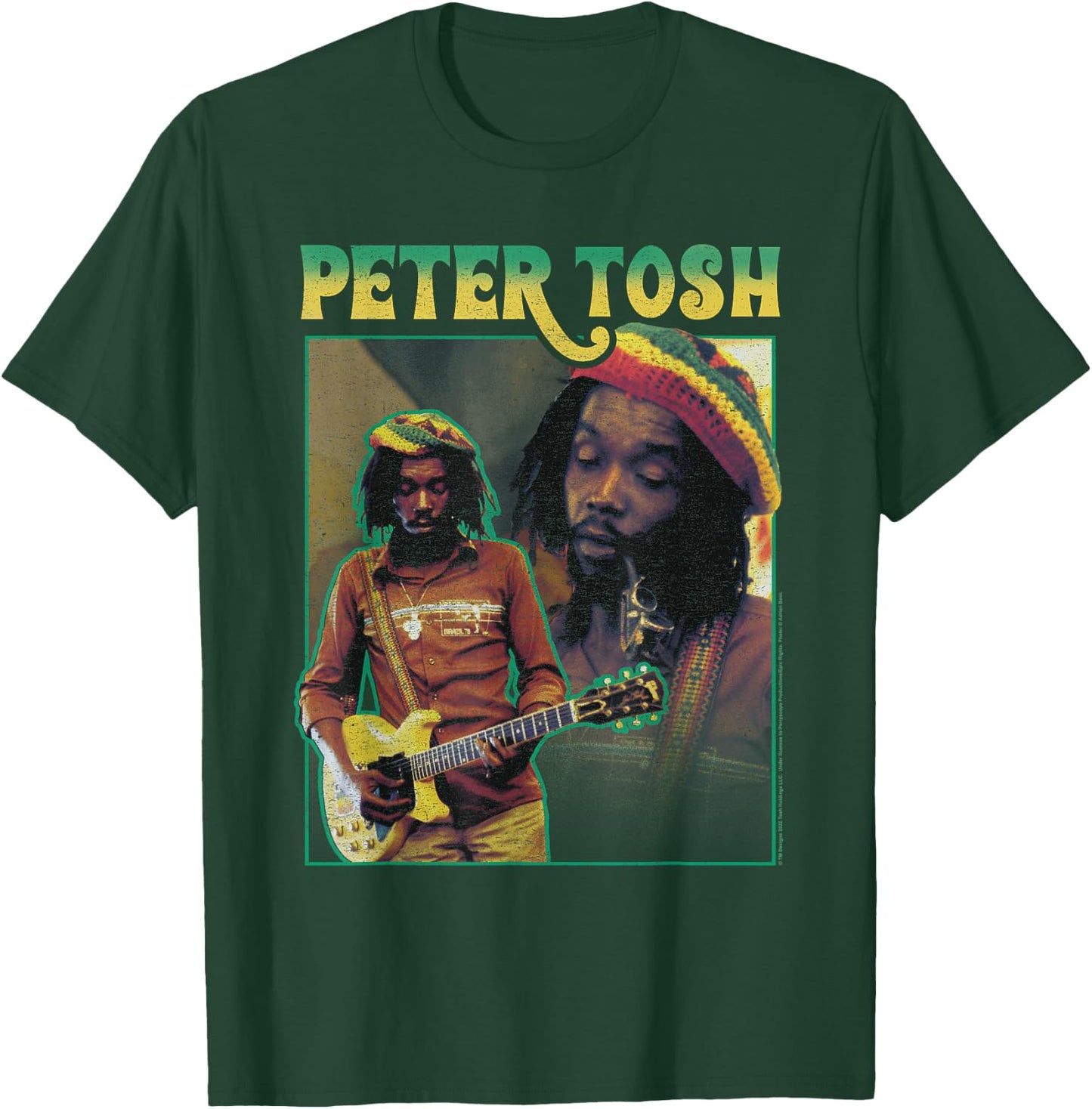 Peter Tosh Double Portrait T-Shirt - T-Shirt | Forest