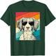 Retro Vintage Brittany Spaniel with Sunglasses Dog Lovers T-Shirt - T-Shirt | Forest