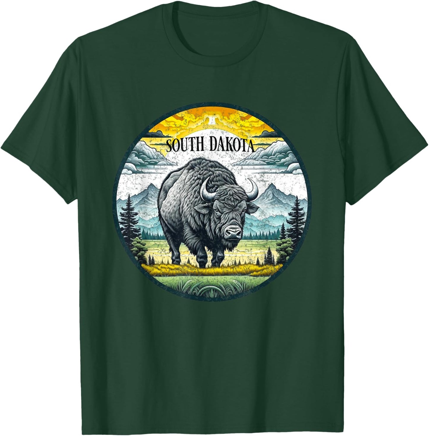 South Dakota T-Shirt - T-Shirt | Forest