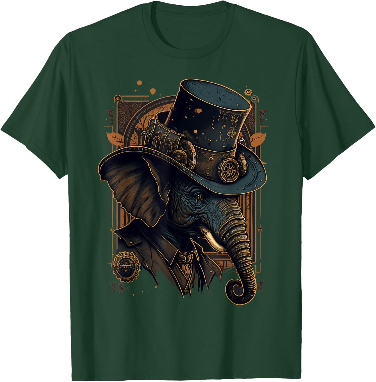 Steampunk Elephant T-Shirt - T-Shirt | Forest
