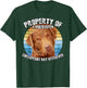 Chesapeake Bay Retriever Property Of T-Shirt - T-Shirt | Forest