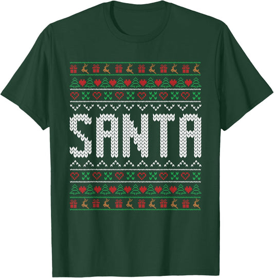 I'm So Good Santa Came Twice Christmas Couple Matching Sets T-Shirt - T-Shirt | Forest