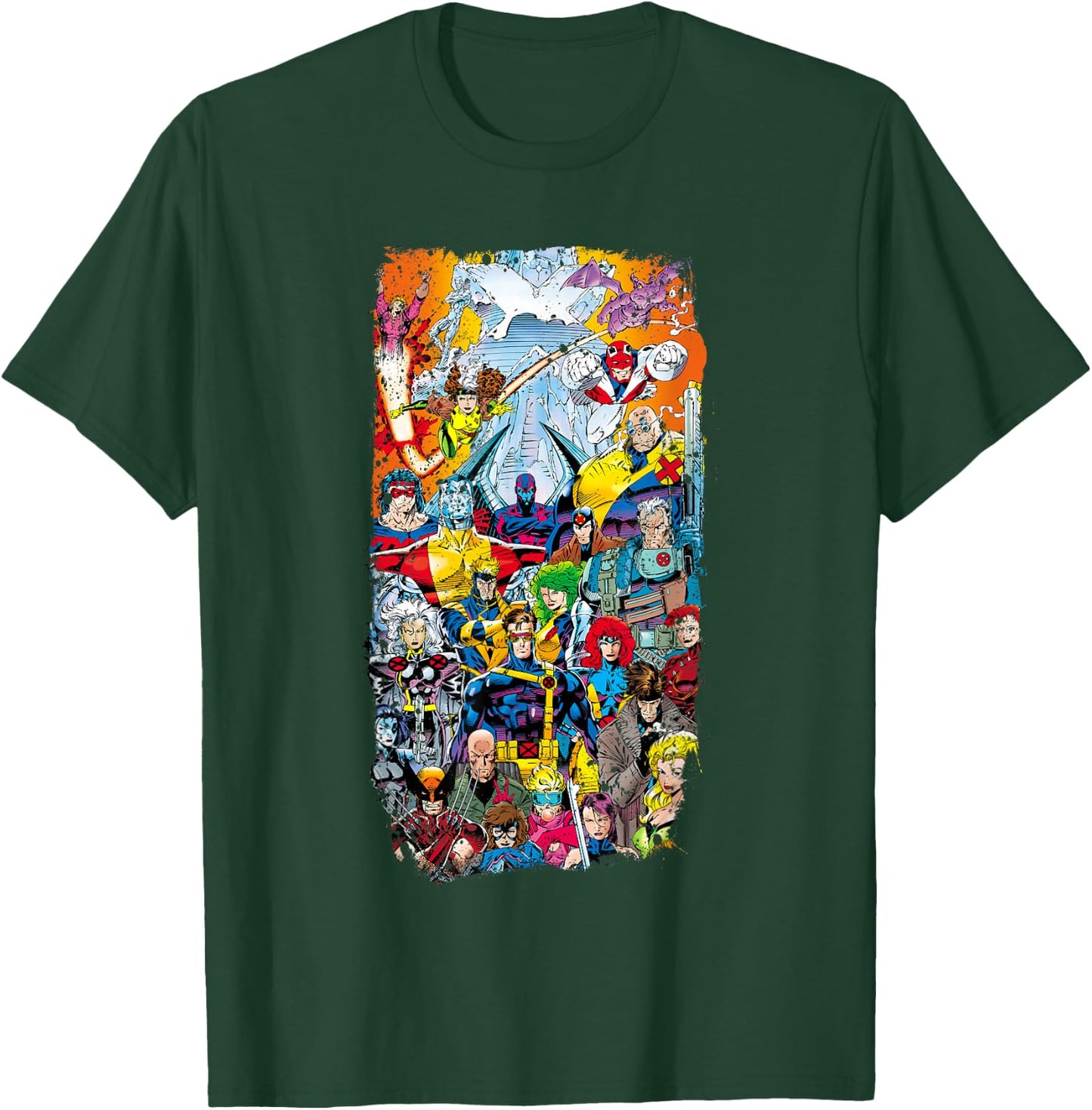 Marvel X-Men Forever Alpha #1 Comic Book Cover Distressed T-Shirt - T-Shirt | Forest
