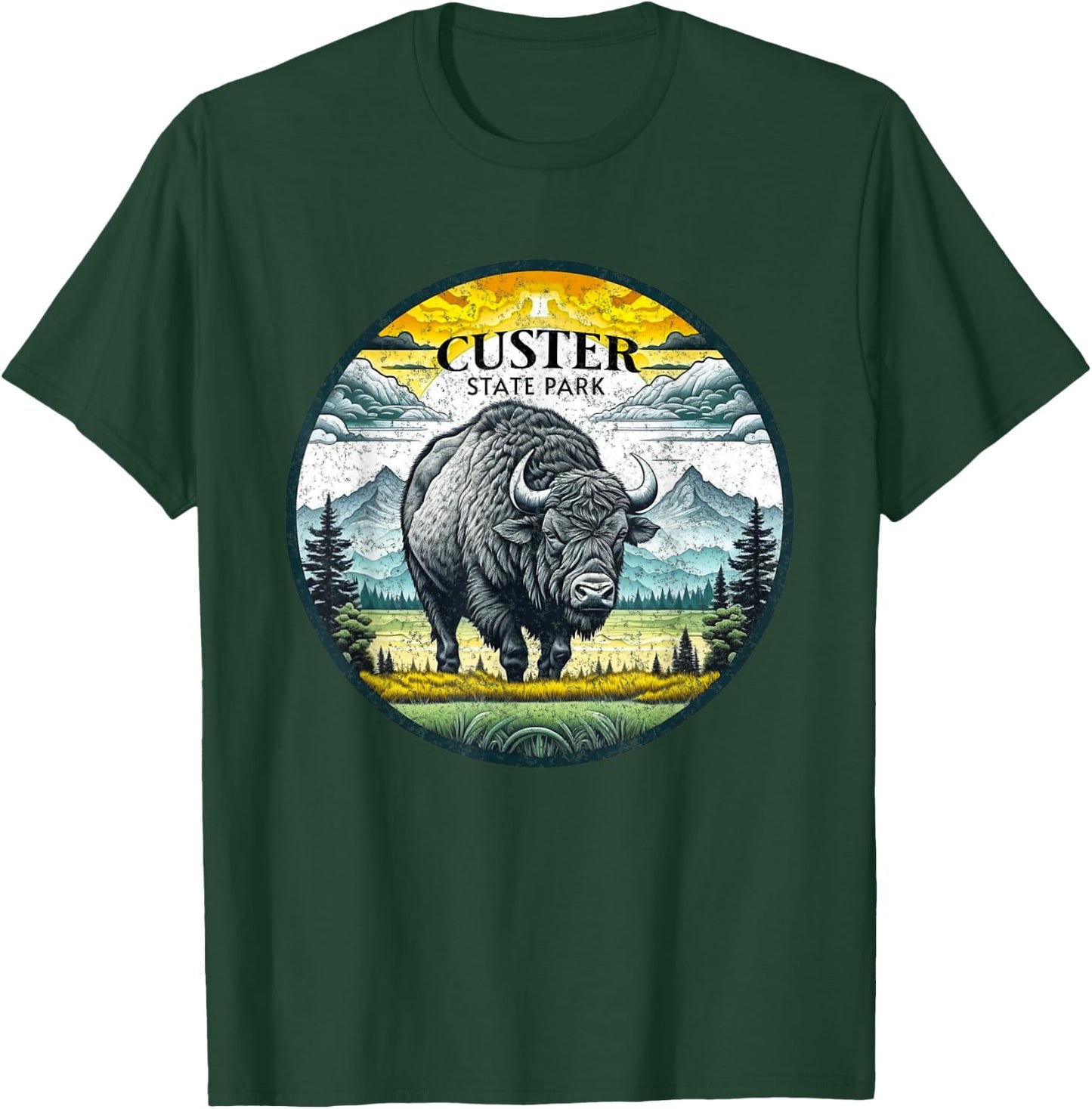 Custer State Park T-Shirt - T-Shirt | Forest