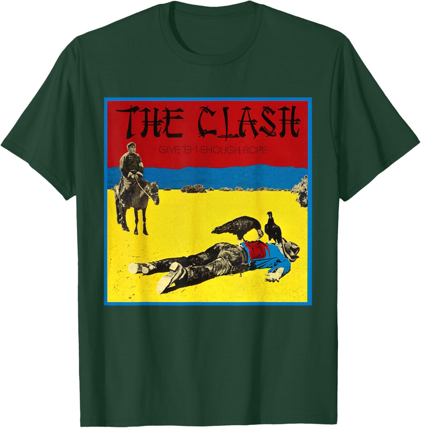 The Clash - Give 'Em Enough Rope T-Shirt - T-Shirt | Forest