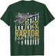 F-22 Raptor Fighter Jet USA Flag Military F-18 Plane Women Kids Men T-Shirt - T-Shirt | Forest