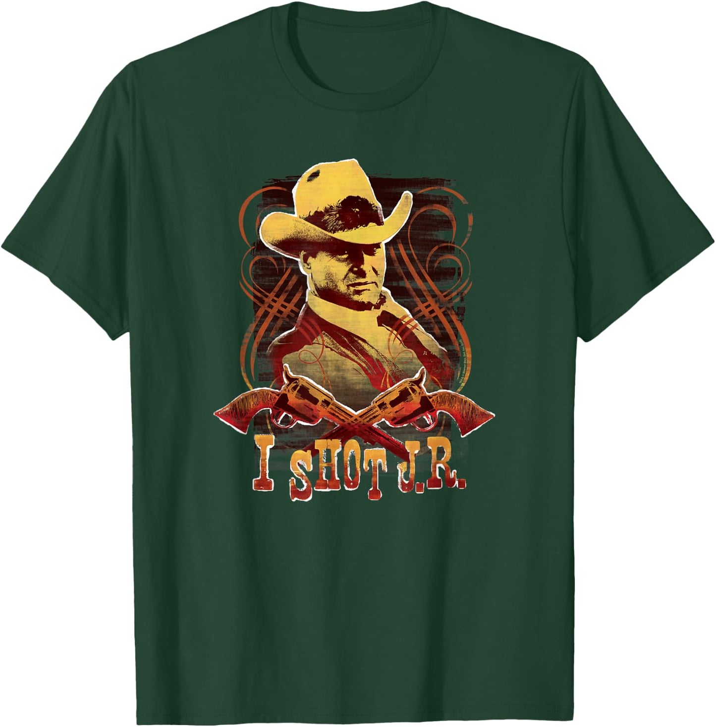 Dallas TV Series I Shot J.R. T-Shirt - T-Shirt | Forest