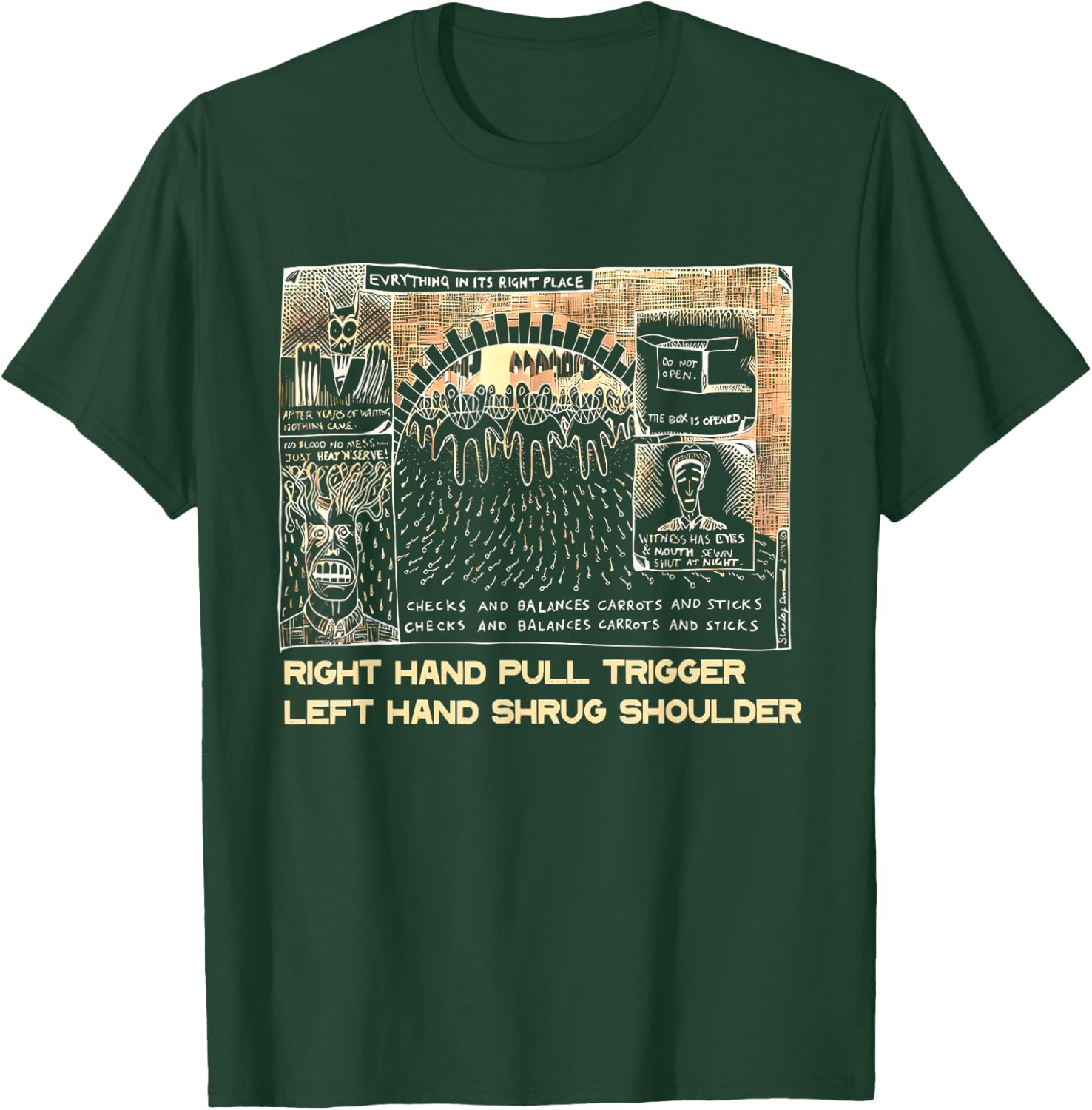 Vintage Retro Radio Music 80s 90s Classic Radiomusic 70s T-Shirt - T-Shirt | Forest