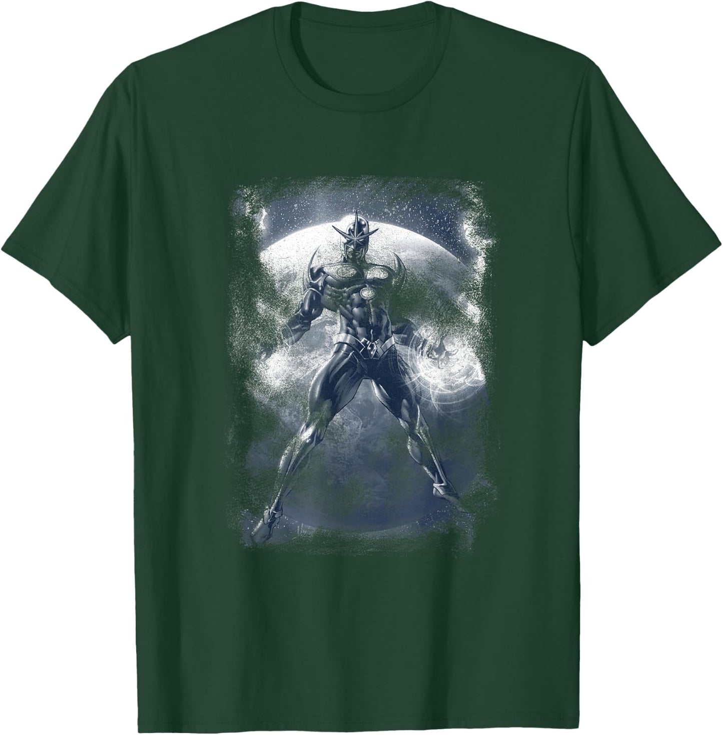Marvel Comics Retro Classic Nova In Space Distressed Shot T-Shirt - T-Shirt | Forest