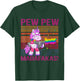 Unicorn Pew Pew Madafaka's Vintage Crazy Cat Funny Graphic Women T-Shirt - T-Shirt | Forest