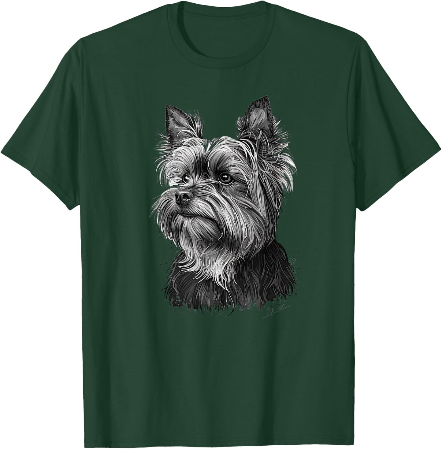 Funny Yorkshire Terrier Cute T-Shirt - T-Shirt | Forest
