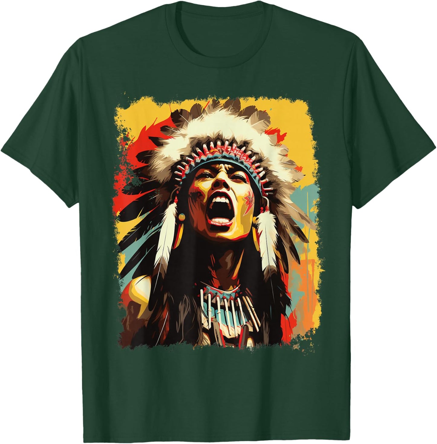 Native American T-Shirt - T-Shirt | Forest