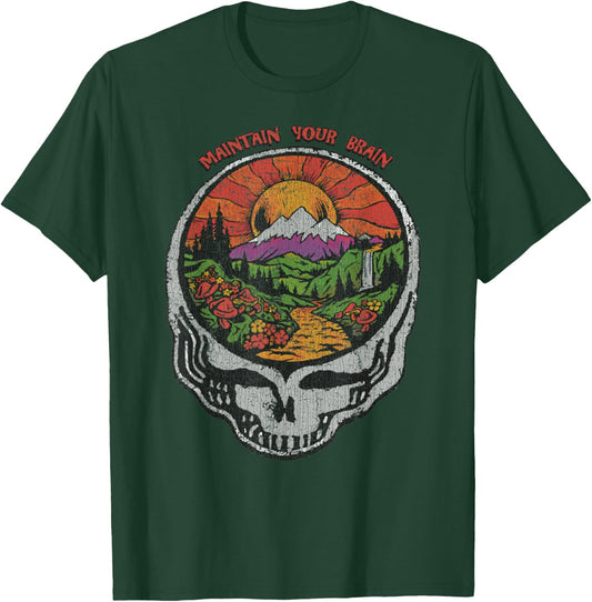 Vintage Feed Your Head 1986 Skull Earth Summer Of Love Men Women T-Shirt - T-Shirt | Forest