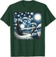 Van Gogh Starry Night Christmas Snowman Winter Snowy Night T-Shirt - T-Shirt | Forest
