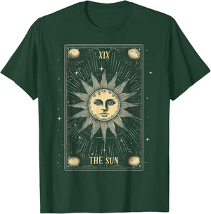 Sun Tarot Card Radiates Optimism, Positivity And Joy T-Shirt - T-Shirt | Forest