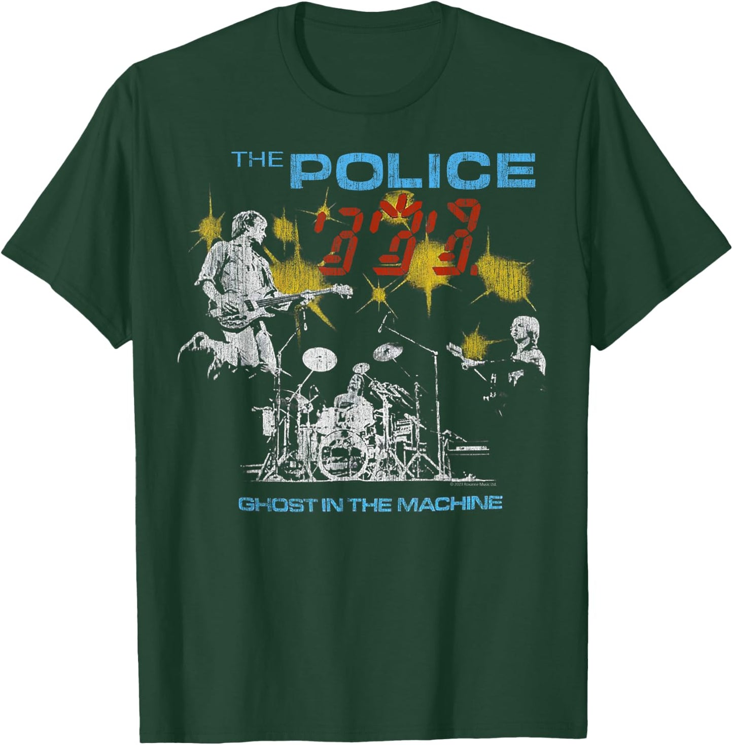 The Police Rock Music Band Ghost In The Machine T-Shirt - T-Shirt | Forest