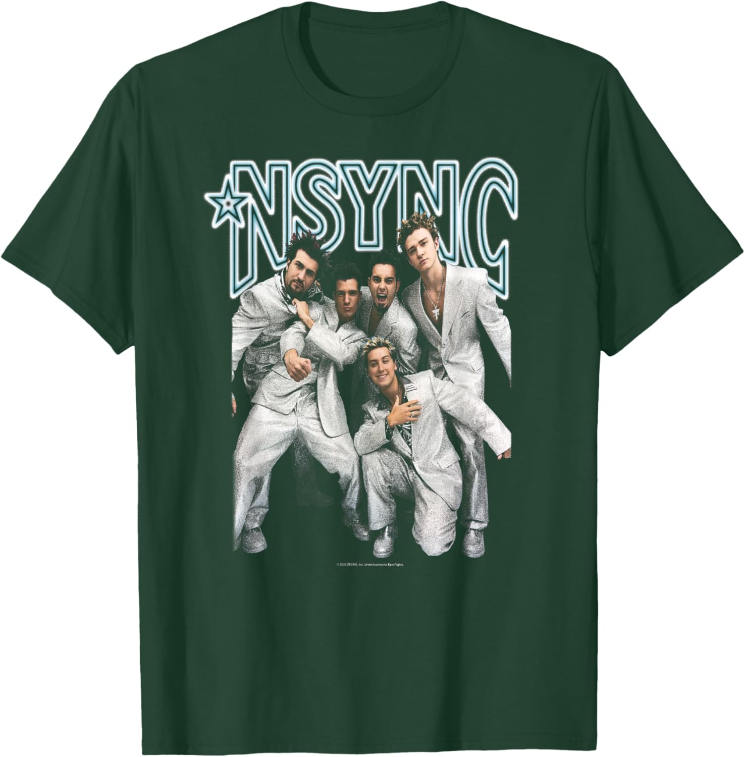 NSYNC Official Diamond Rings T-Shirt - T-Shirt | Forest