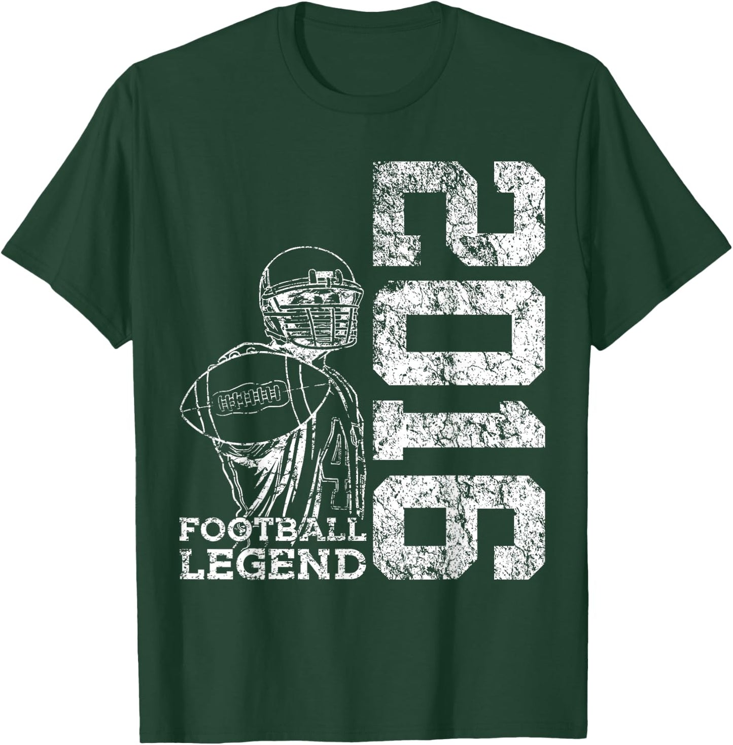 10 Years Football Legend 2016 10th Birthday T-Shirt - T-Shirt | Forest