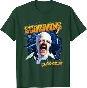 Official Scorpions Blackout Small T-Shirt - T-Shirt | Forest