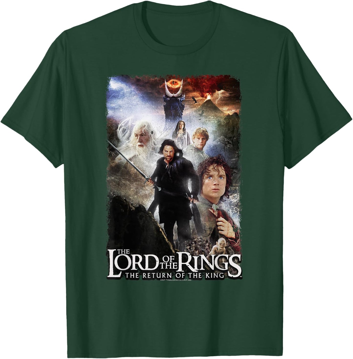 The Lord of the Rings The Return Of The King Final Fight T-Shirt - T-Shirt | Forest