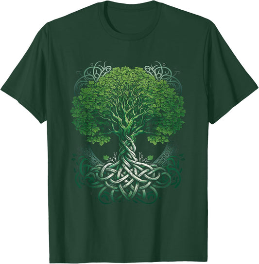 Tree of Life Viking Midgard Thor Walhalla T-Shirt - T-Shirt | Forest