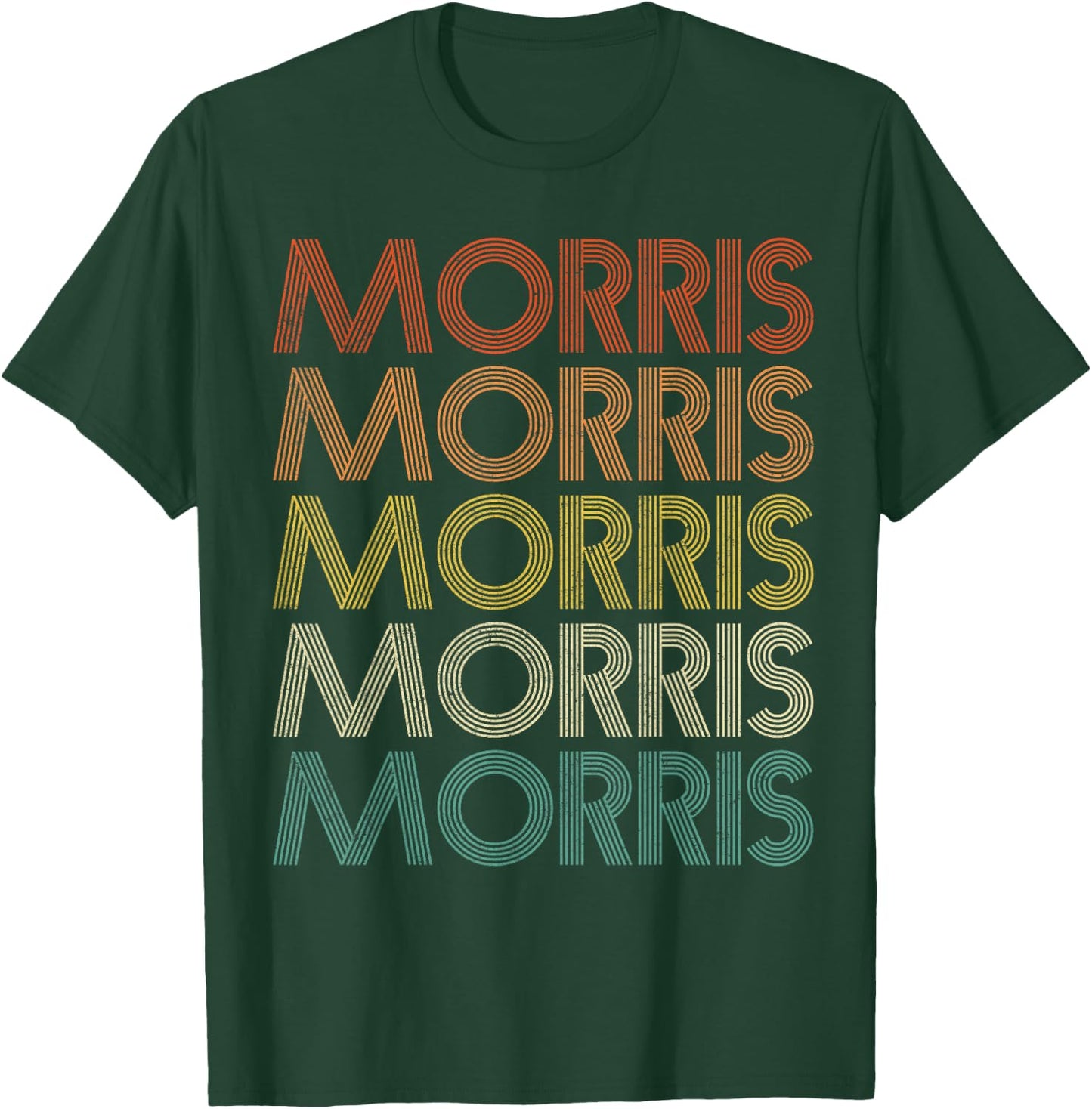 Morris Vintage Retro T-Shirt - T-Shirt | Forest