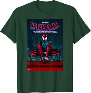 Marvel Spider-Man: Across the Spider-Verse Ben Reilly Poster T-Shirt - T-Shirt | Forest