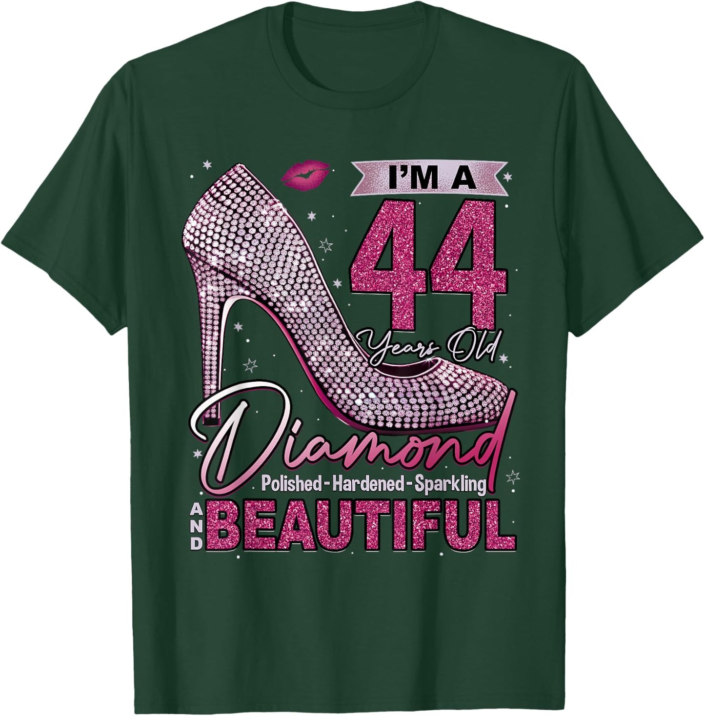 I'm A 44 Years Old Diamond, 44 and Fabulous Birthday Women T-Shirt - T-Shirt | Forest