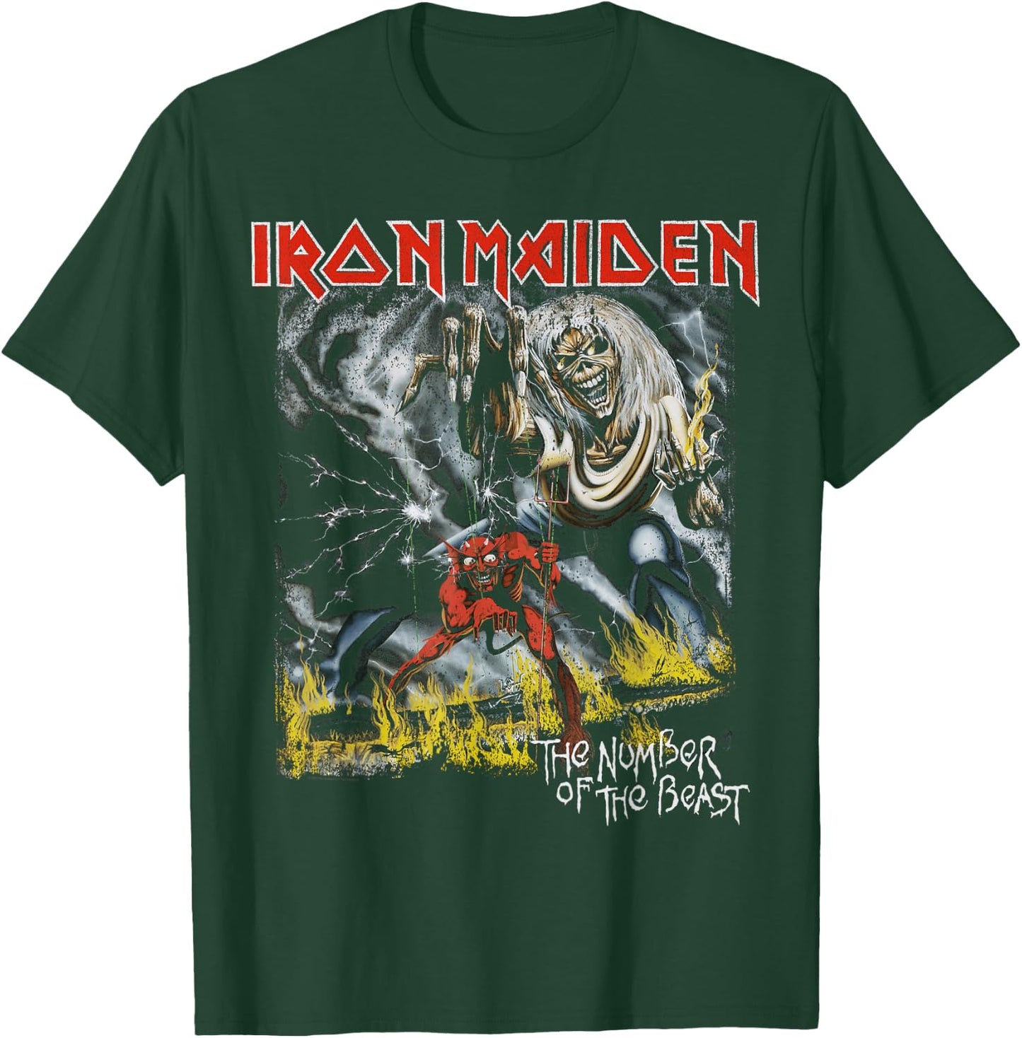 Iron Maiden - Eddie Number of the Beast T-Shirt - T-Shirt | Forest