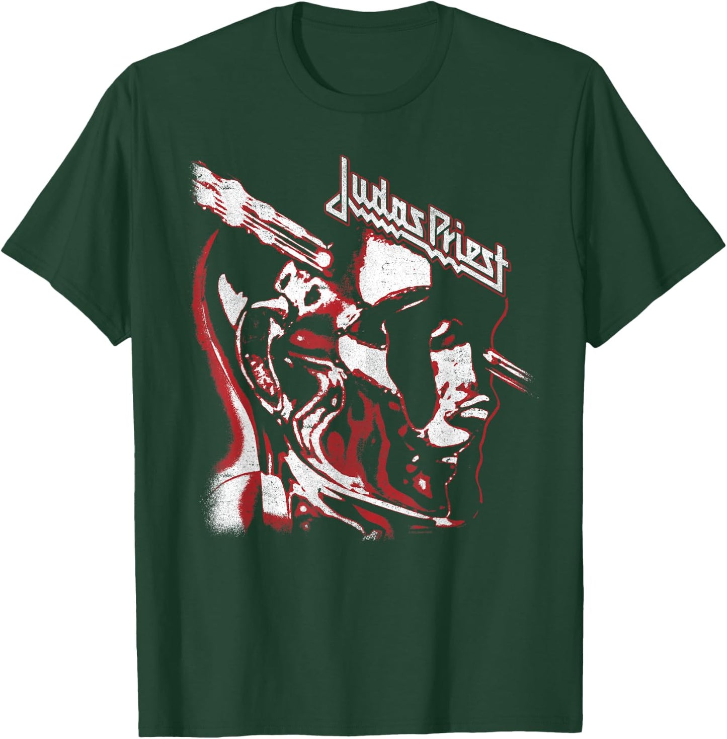 Judas Priest – Stained Class Red On Black T-Shirt - T-Shirt | Forest