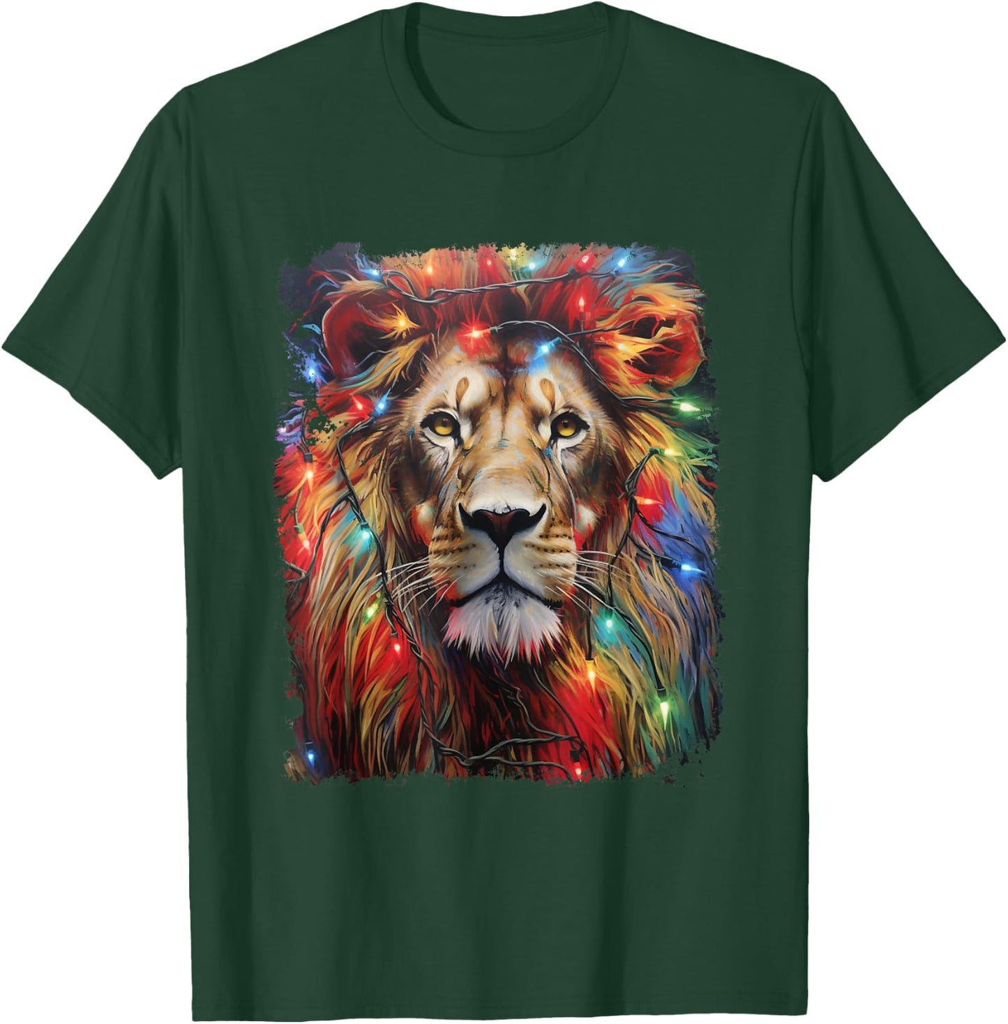 Christmas Lion T-Shirt - T-Shirt | Forest