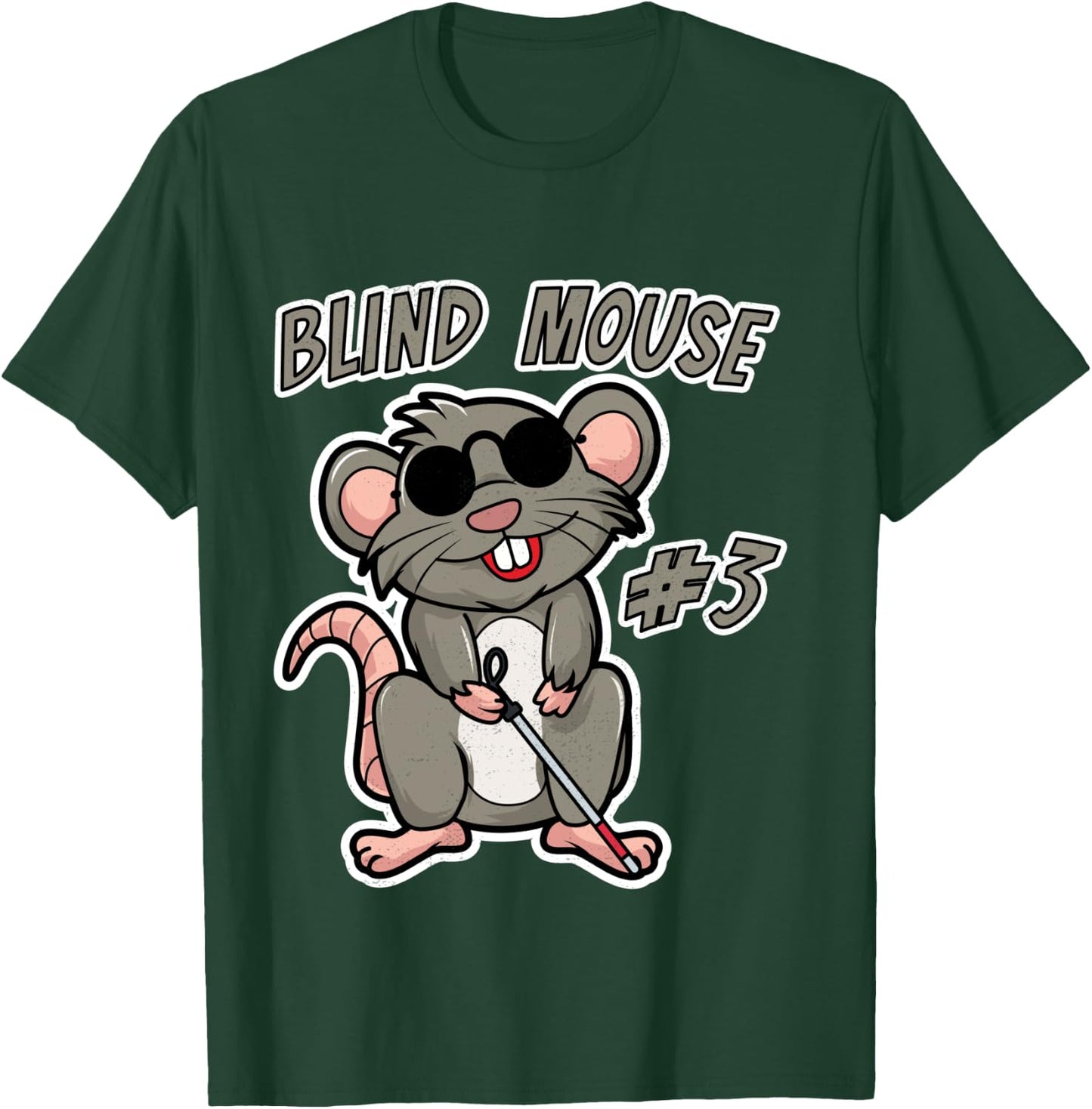 Kawaii Matching Group Outfit #3 3 Three Blind Mice Costumes T-Shirt - T-Shirt | Forest