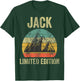 Personalized Name Shirt Jack Vintage Limited Edition T-Shirt - T-Shirt | Forest