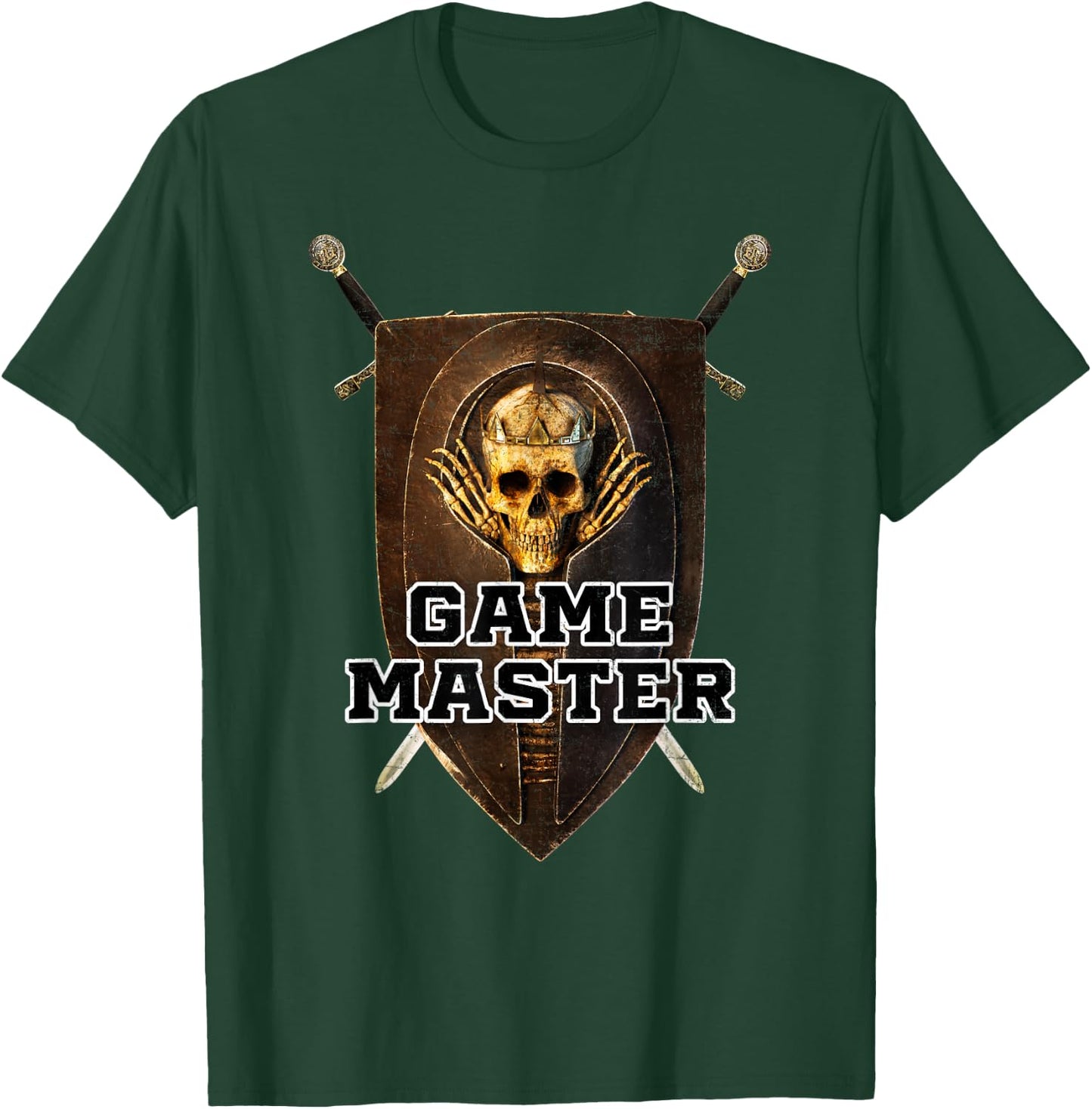 Game Master Shirt, Shield GM Shirt, Funny Board Game T-Shirt - T-Shirt | Forest