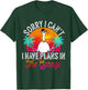 I Cant I Have Plans In The Garage Fathers Day Car Mechanics T-Shirt - T-Shirt | Forest