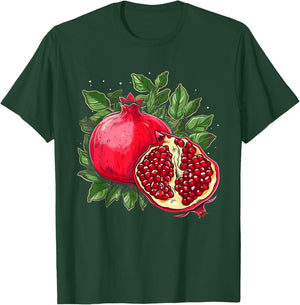 Retro Style Pomegranate T-Shirt - T-Shirt | Forest