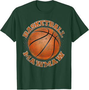 Basketball Mawmaw Team Sports Basketball T-Shirt - T-Shirt | Forest