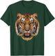 Cool Tiger Women Animal Face Cat Print Bengal Tigers T-Shirt - T-Shirt | Forest