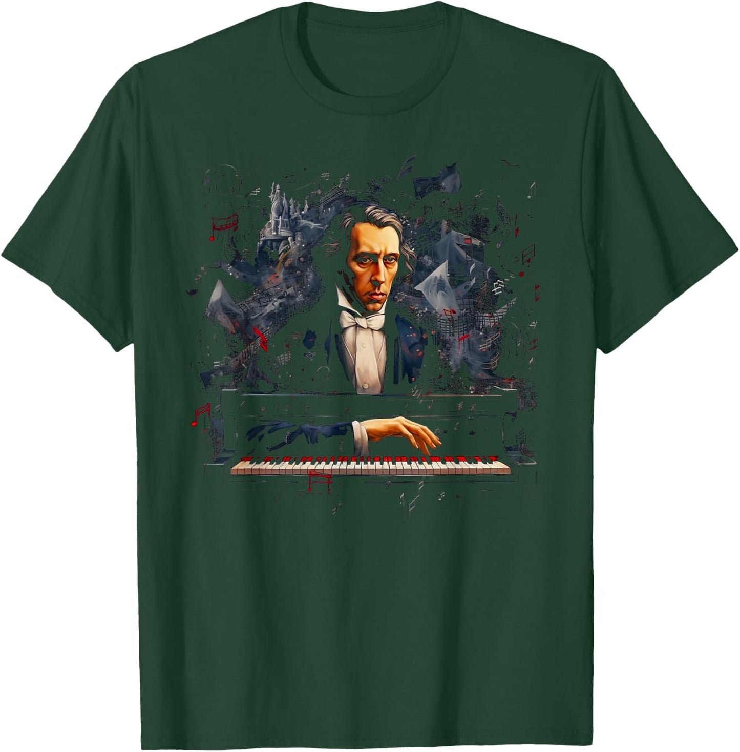 Frederic Chopin T-Shirt - T-Shirt | Forest