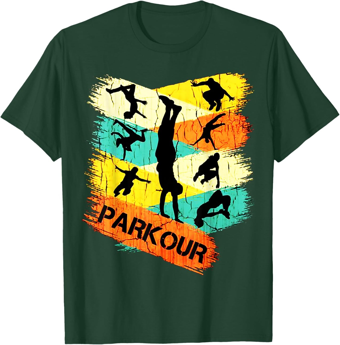 Love Parkour men shirt parkour gifts for boys, kids, women T-Shirt - T-Shirt | Forest