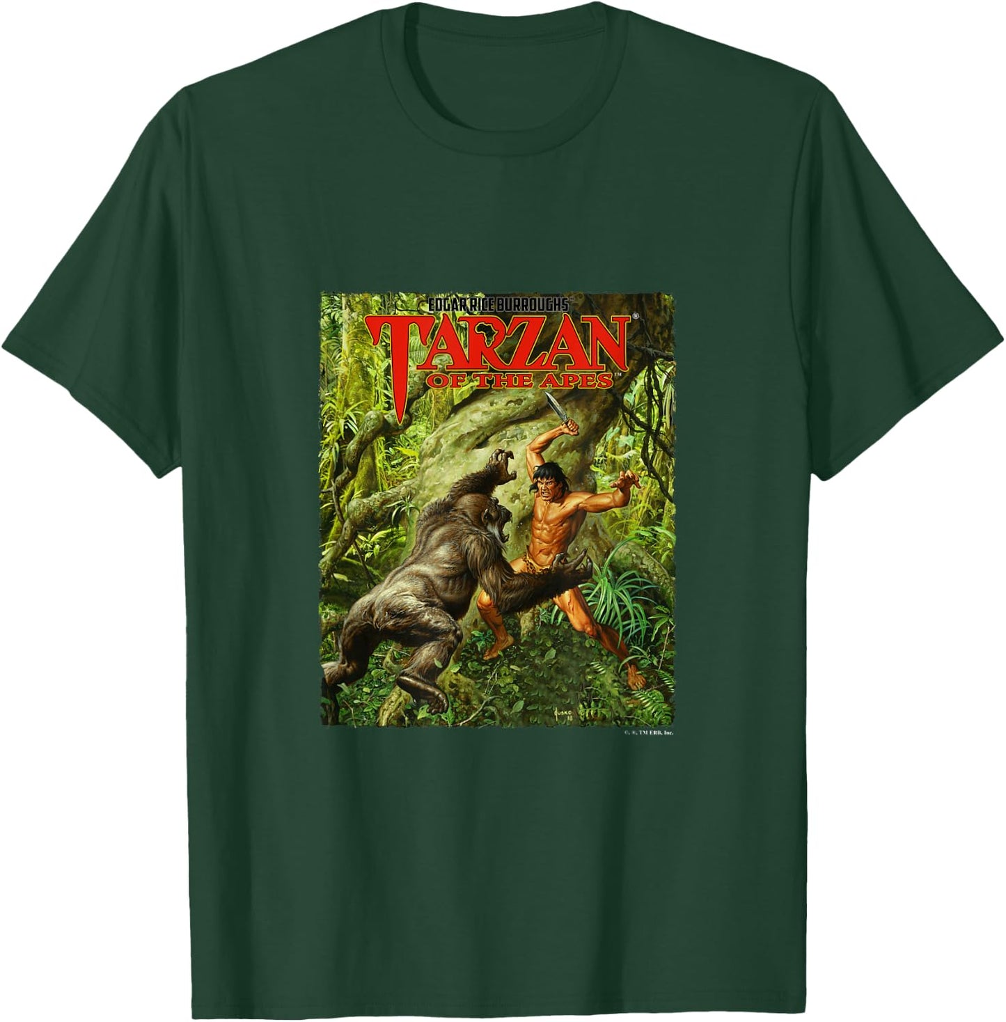 Tarzan of the Apes T-Shirt - T-Shirt | Forest