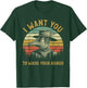 I Want You To Wash Your Hands Medieval Plague Doctor T-Shirt - T-Shirt | Forest
