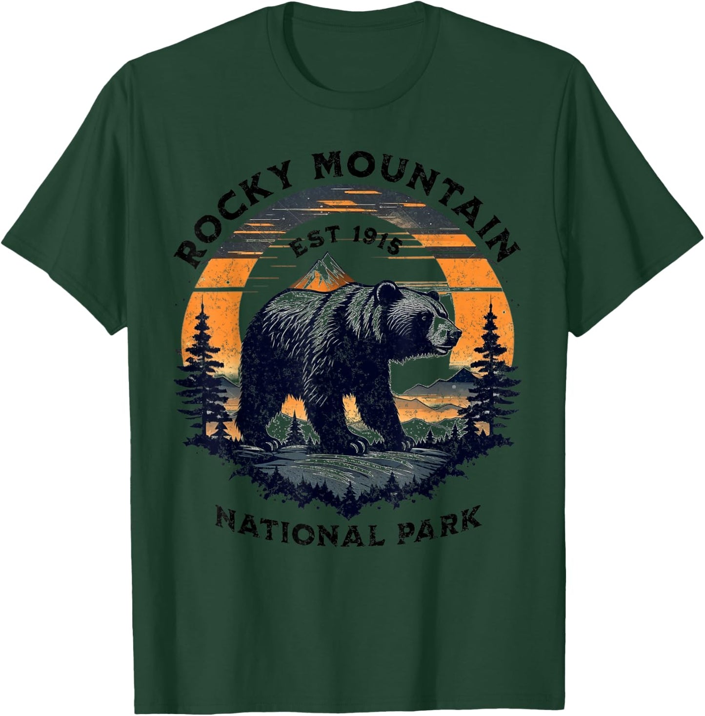 Rocky Mountain National Park T-Shirt - T-Shirt | Forest