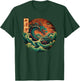 Japanese Dragon The Great Wave off Kanagawa Kanji Japan art T-Shirt - T-Shirt | Forest