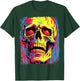 Pop Art Skeleton Anatomy Scary Halloween T-Shirt - T-Shirt | Forest