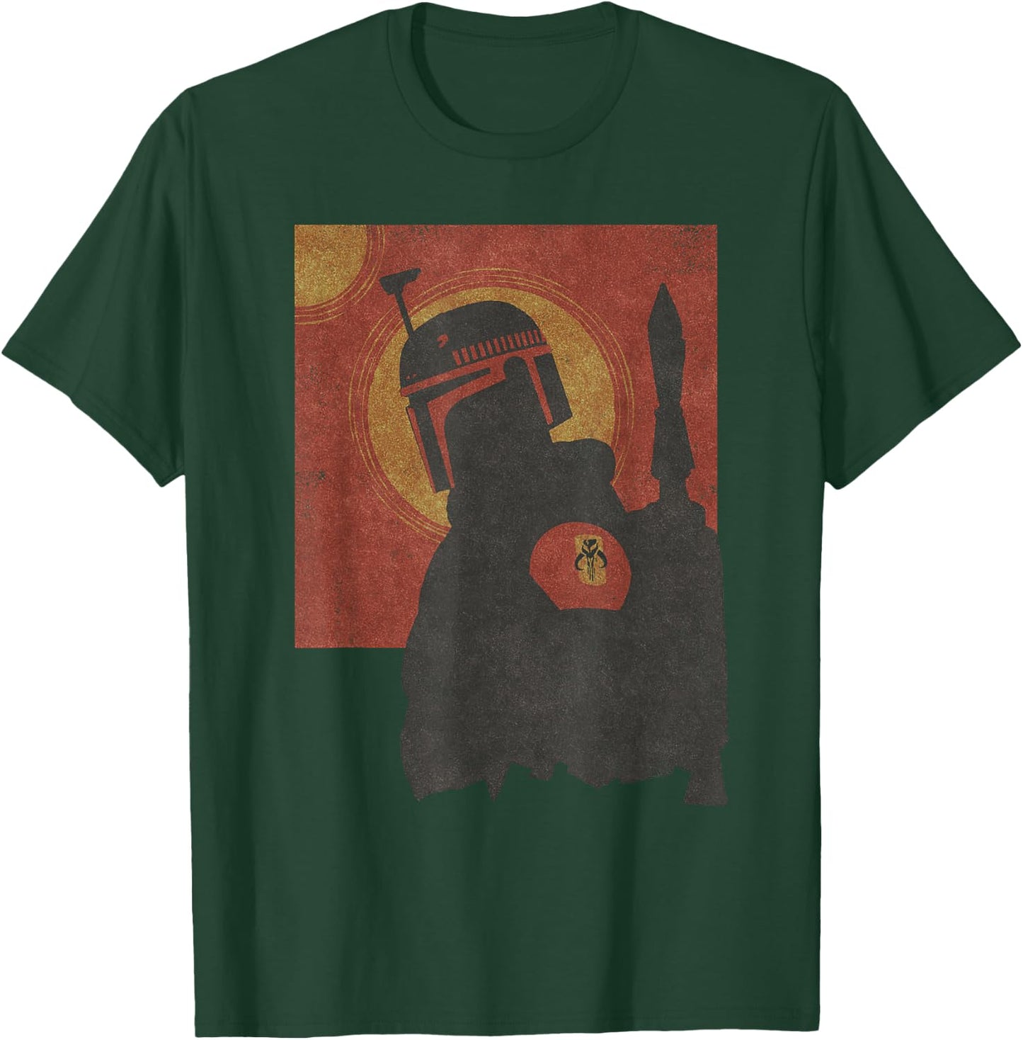 Star Wars The Book of Boba Fett Red Tatooine T-Shirt - T-Shirt | Forest