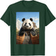 Animal Art Panda Chinese Architecture Large Panda T-Shirt - T-Shirt | Forest