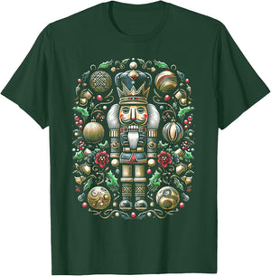 Christmas Nutcracker Merry Christmas Xmas Morning Holiday T-Shirt - T-Shirt | Forest